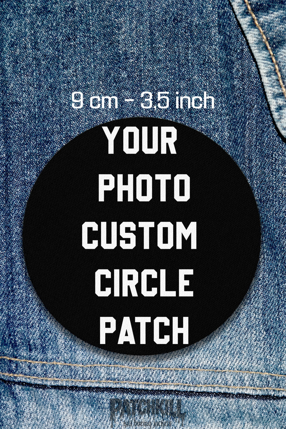 Custom circle patch