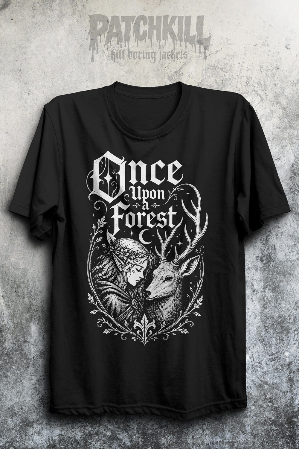 Once Upon a Forest Fantasy Unisex Graphic T-Shirt